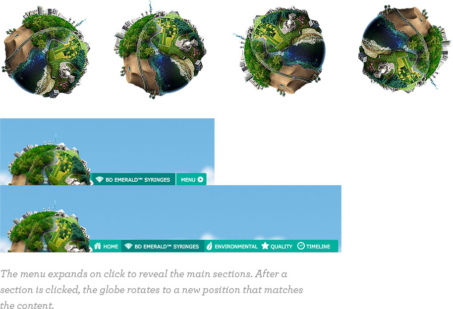 Interactive Globe